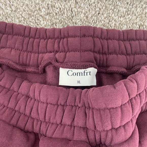 Comfrt Maroon Jogger Sweatpants in The Standard style - Picture 7 of 10